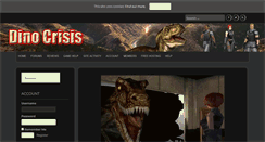 Desktop Screenshot of dinocrisis.co.uk